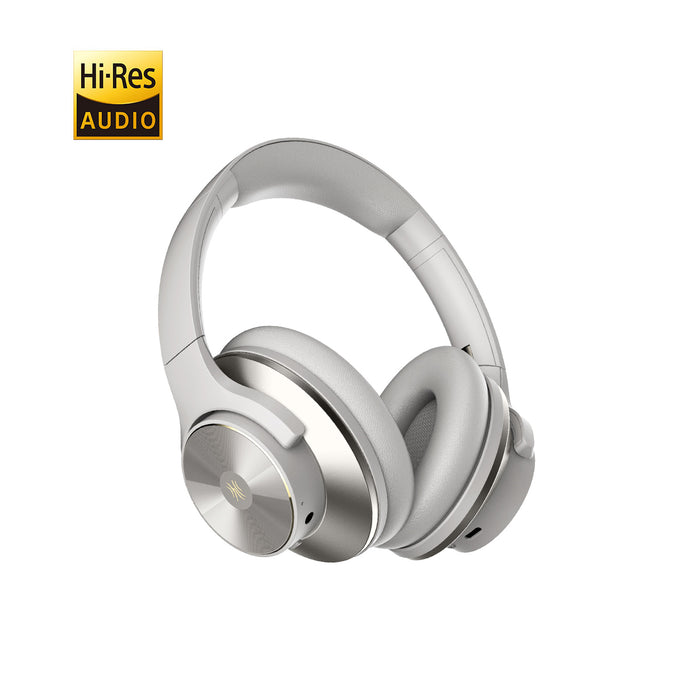 Oneodio A Series - Cuffie wireless Bluetooth 5.0 con cancellazione attiva del rumore - Microfono integrato, ricarica di tipo C e custodia per il trasporto